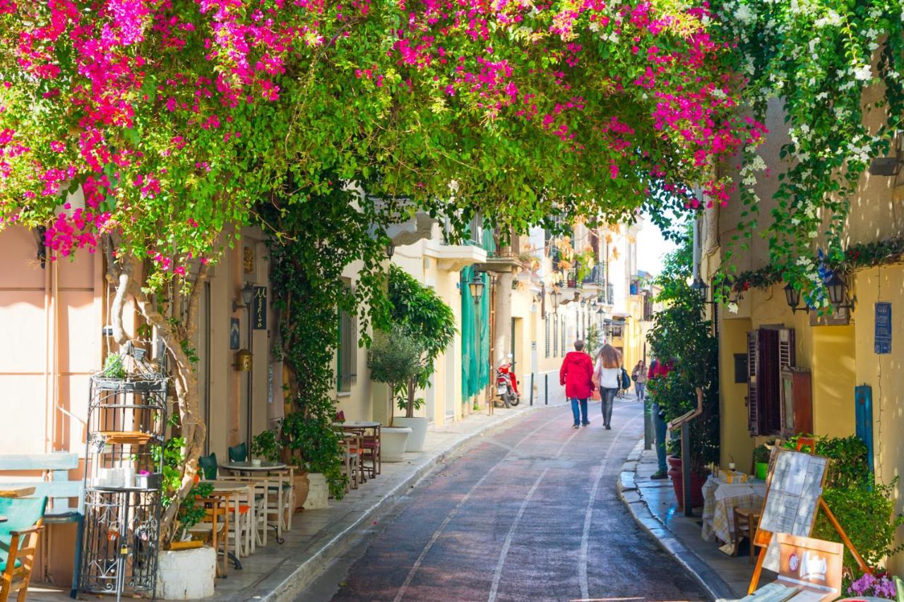 Athens Downtown Boho Apartment 1 Min From Metro Exterior foto